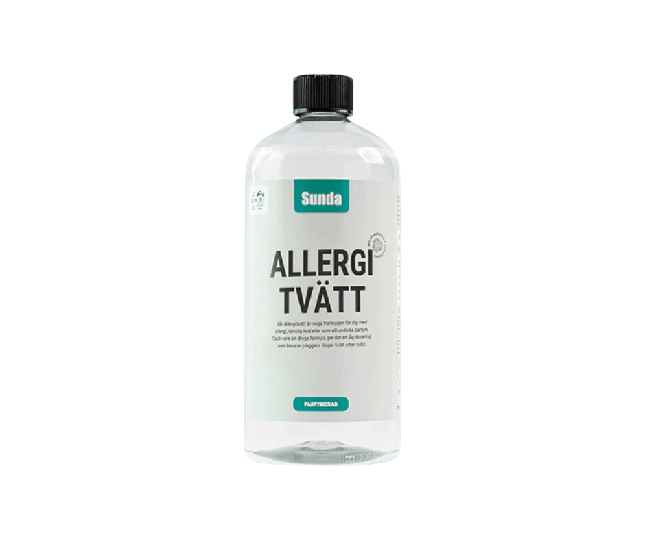 Sunda Allergitvätt Flytande - 50 Tvättar genomskinlig