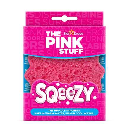 The Pink stuff Sqeezy Scrubber 1-Pack från The Pink Stuff