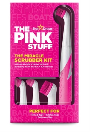 Pink Stuff Sonic Scrubber Kit rosa från The Pink Stuff