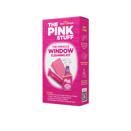The Pink Stuff Window Cleaning Kit
