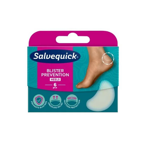 Salvequick Prevention Heels (skavsårsplåster) 6-Pack i bomull