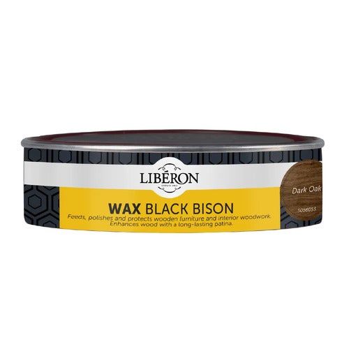 Leather Master Black Bisonvax Mörk Ek - 150 ml