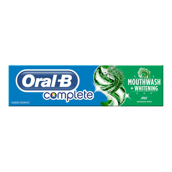 Oral-B Tandkräm Complete Mouthwash & Whitening - 75ml