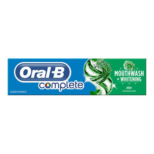 Oral-B Tandkräm Complete Mouthwash & Whitening - 75ml