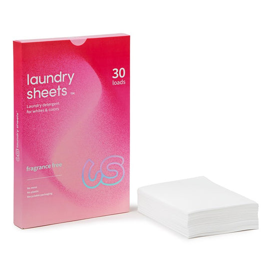 Laundry Sheets Fregrance Free - 30 Tvättar bla