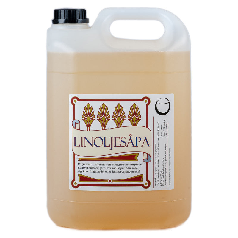 Grunne Linoljesåpa Orginal - 5L svart