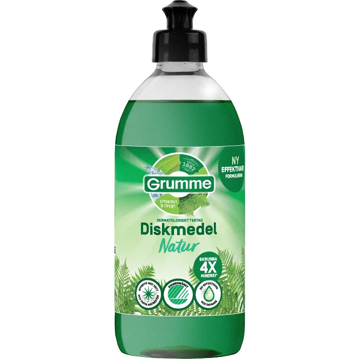 Grumme Diskmedel Natur - 500ml bla
