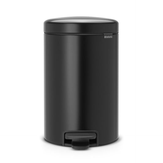 Brabantia New Icon Pedalhink Matt Svart - 12L