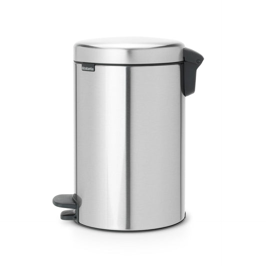 Brabantia New Icon Pedalhink Matt Stål Fingerprint Proof - 12L