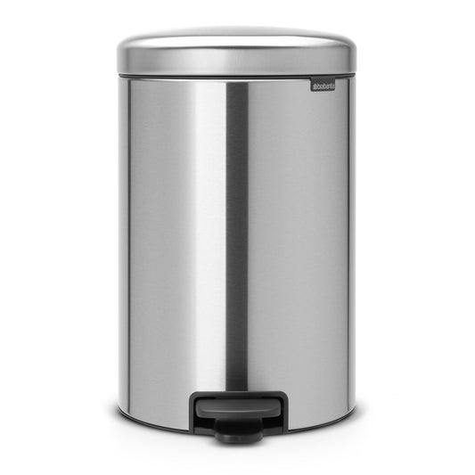 Brabantia New Icon Pedalhink Matt Stål Fingerprint Proof - 20L