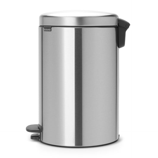 Brabantia New Icon Pedalhink Matt Stål Fingerprint Proof - 20L