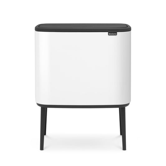 Brabanita Bo Touch Bin Med Ben Vit - 3x11 L gyllene i rostfritt-stal från Brabantia