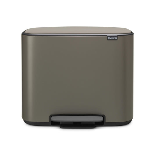 Brabantia Bo Pedal Bin Platinum  - 36L gyllene i rostfritt-stal