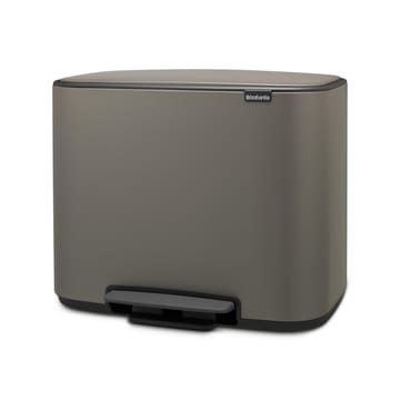 Brabantia Bo Pedal Bin Platinum  - 36L