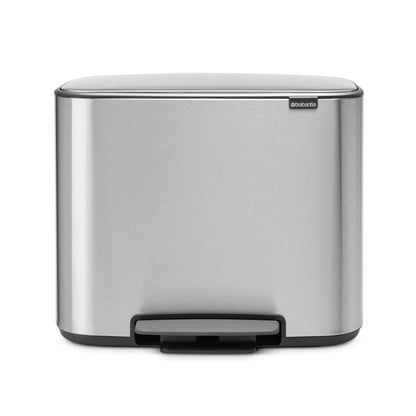 Brabantia Bo Pedal Bin Matt Stål Fingerprint Proof  - 36L gyllene i rostfritt-stal