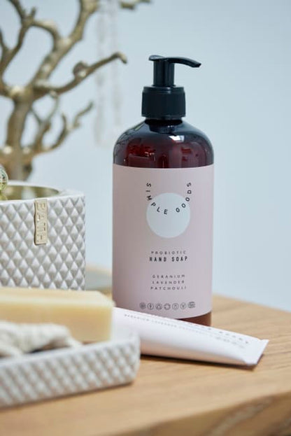 SIMPLE GOODS Hand Soap Geranium Lavender Patchouli - 450ml