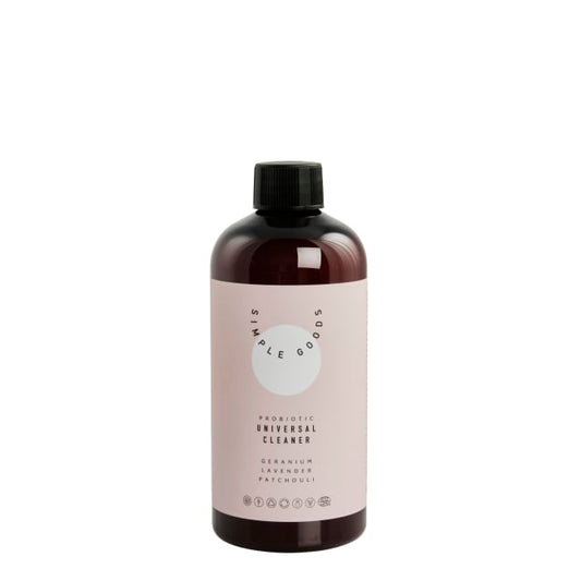 SIMPLE GOODS Universal Cleaner Geranium Lavender Patchouli - 500ml svart