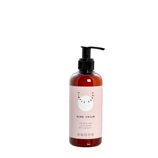 SIMPLE GOODS Hand Cream Geranium Lavender Patchouli - 250ml