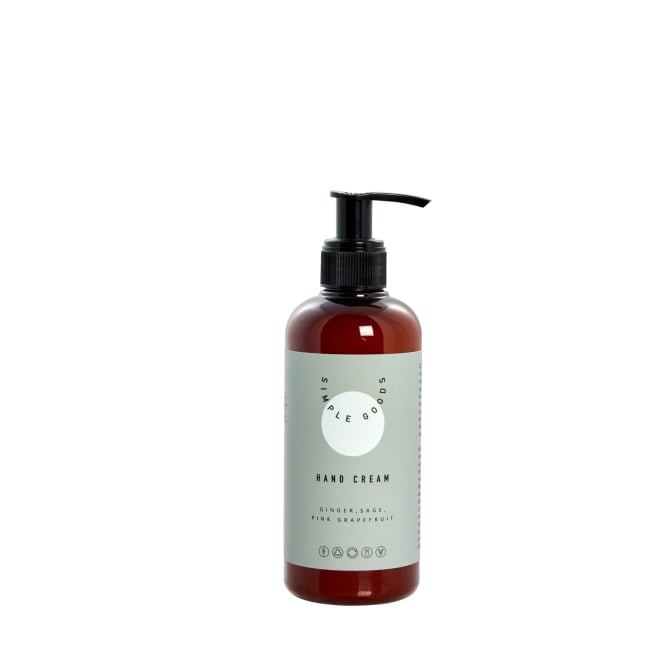 SIMPLE GOODS Hand Cream Grapefruit Ginger Sage - 250ml