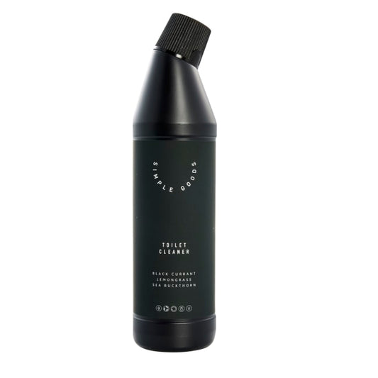SIMPLE GOODS Toilet Cleaner Lemongrass Black Currant - 750 ml svart