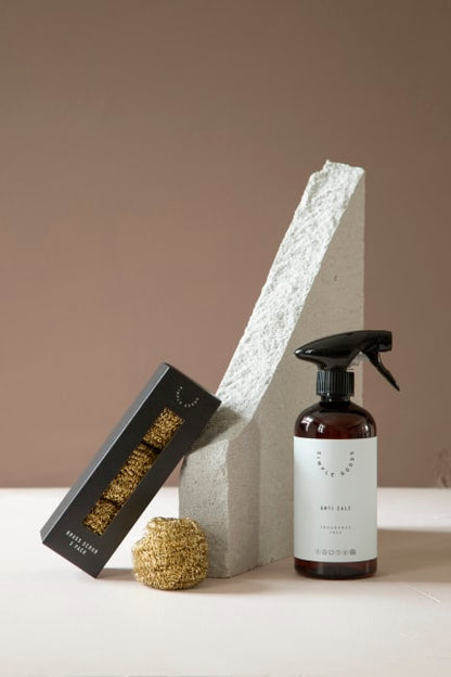 SIMPLE GOODS Brass Scrub – 3-pack
