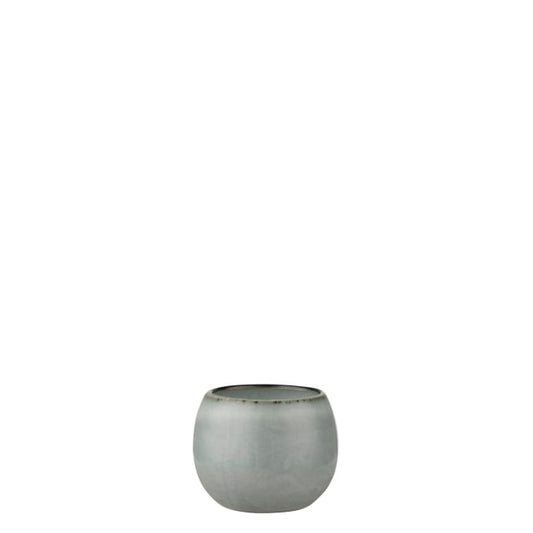 LENE BJERRE Amera Saltskål – Ø6x5 cm, Grå vitt