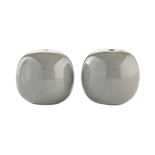 LENE BJERRE Amera Salt- & Pepparset – 4,5x4,5x4 cm, Grå vitt