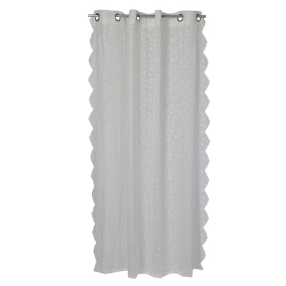 LENE BJERRE Eloise Duschdraperi – 200x160 cm, Off White vitt