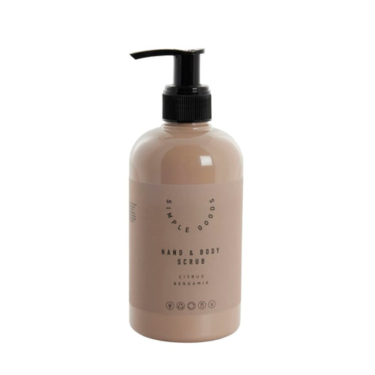SIMPLE GOODS Citrus Bergamia Hand and Body Scrub - 300ml
