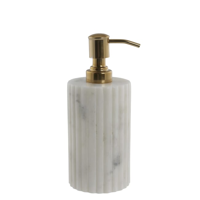 LENE BJERRE Eliana Tvåldispenser – 8x8x18,5 cm, Vit vitt