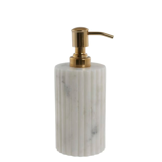LENE BJERRE Eliana Tvåldispenser – 8x8x18,5 cm, Vit vitt