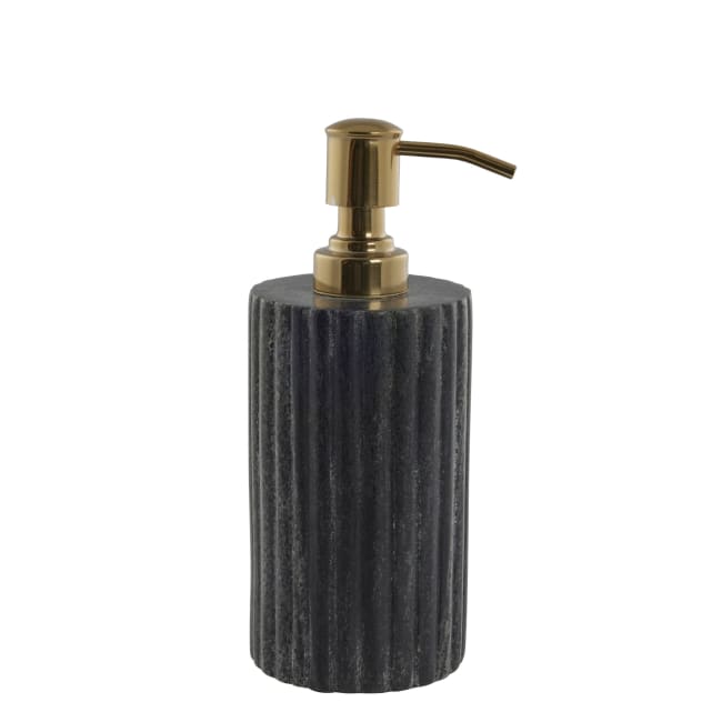 LENE BJERRE Eliana Tvåldispenser – 8x8x18,5 cm, Svart vitt