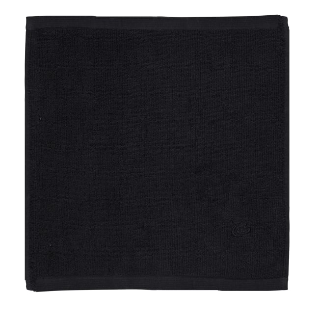 LENE BJERRE Molli Handduk – 30x30 cm, Svart vitt