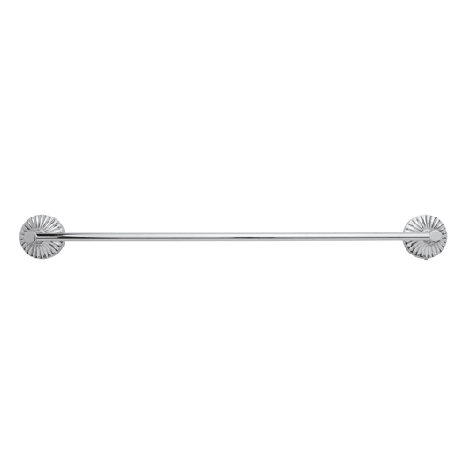 LENE BJERRE Liva Handduksstång – 60x7,6 cm, Silver vitt
