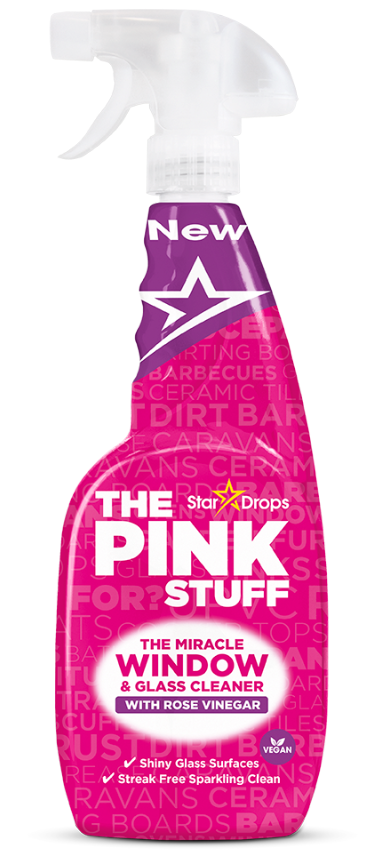 The Pink Stuff Miracle Fönsterputs Rose Vinegar - 750ml