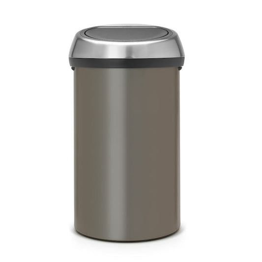Brabantia Touch Bin New Platinum  - 60L gyllene i rostfritt-stal