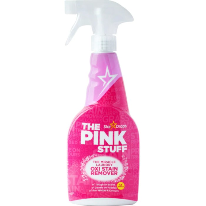 The Pink Stuff Miracle Laundry Oxi Stain Remover Spray - 500ml vitt